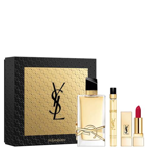 yves saint laurent libre deluxe lip & perfume set|Libre Deluxe Lip & Perfume Set .